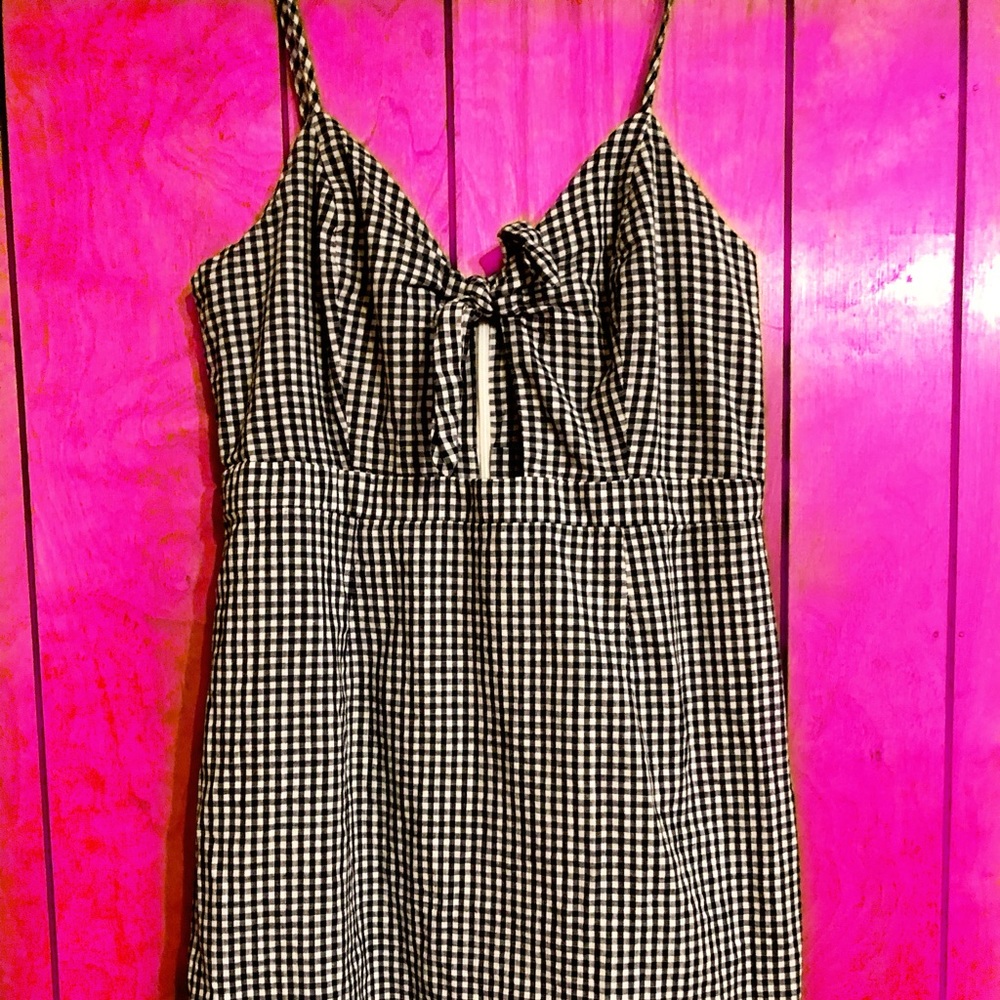 Gingham Dress
